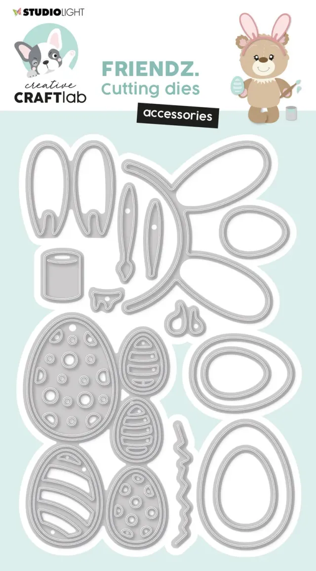 Creative Craftlab Friendz Accessoires Easter Stanzschablone