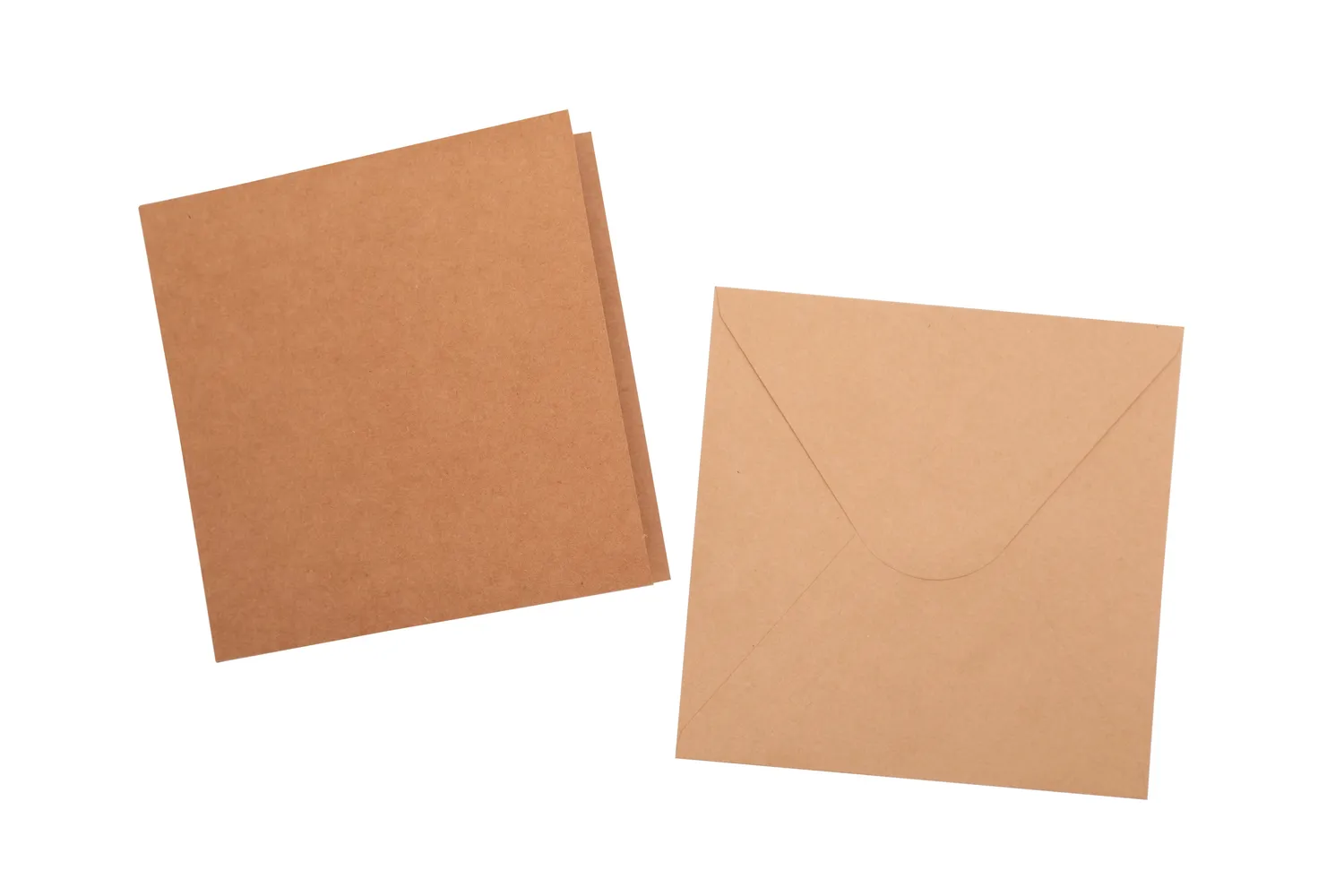 StudioLight Essentials Kraft 6x6 Inch Kartenrohlinge mit Umschlägen