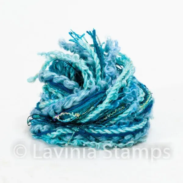 Lavinia-Stamps Crafting Yarn Sky Blue Bastelgarn