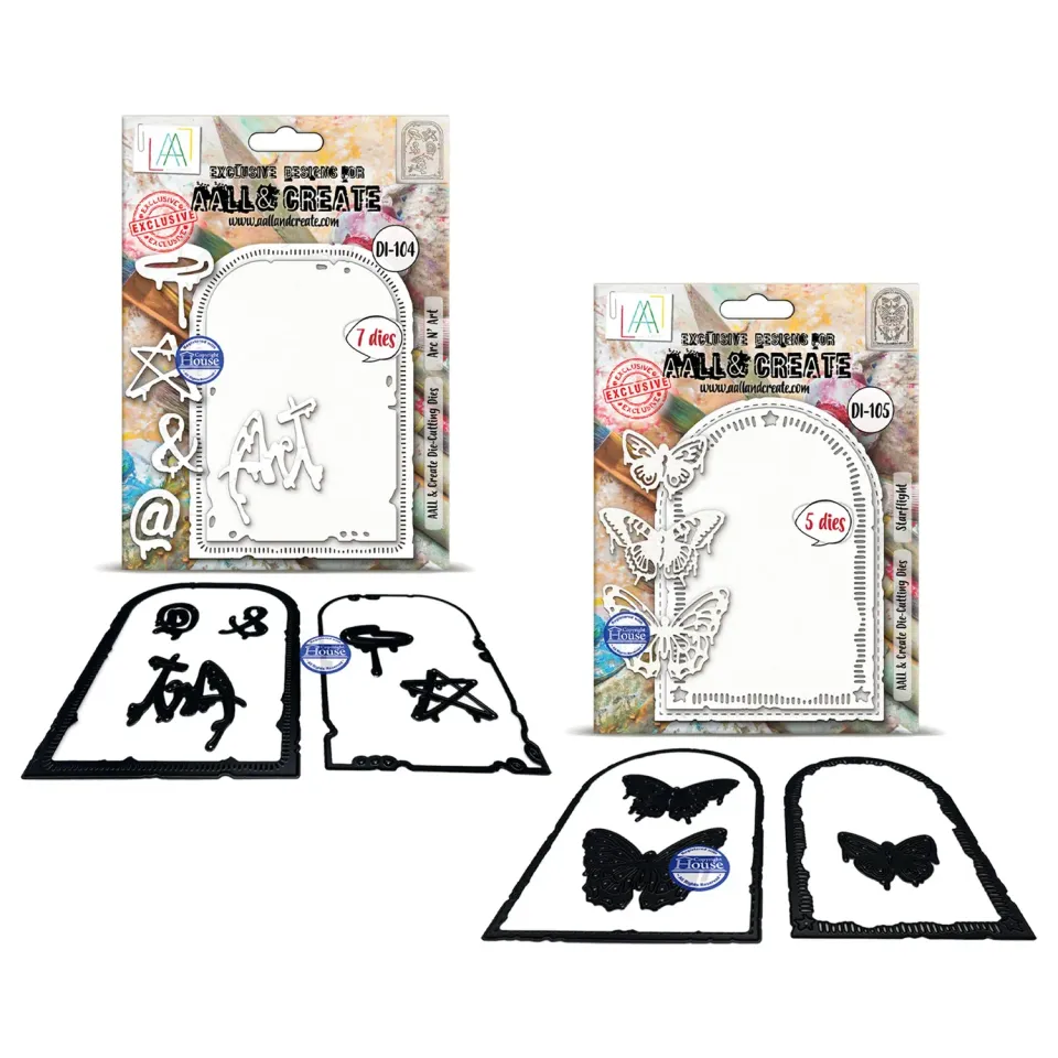 AALL and Create Autour De Mwa Starflight Figures Stanzschablonen