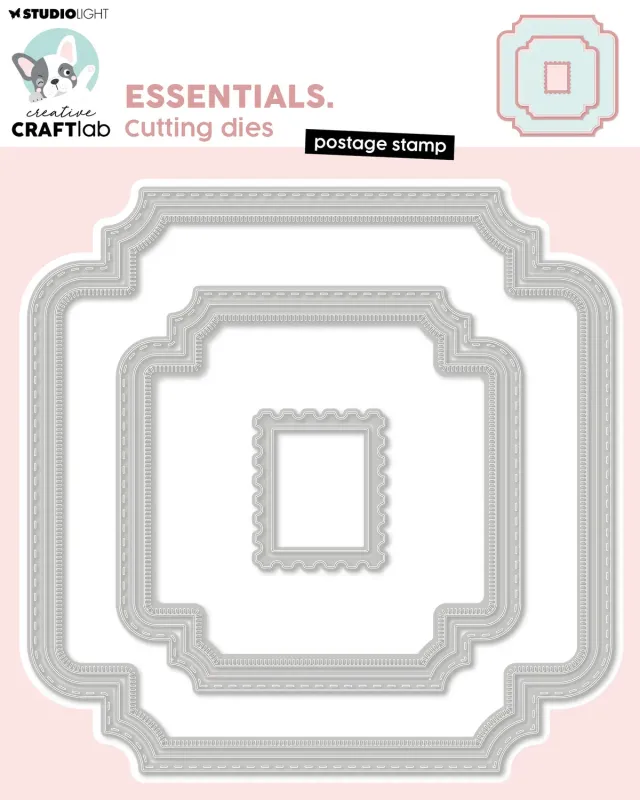 Creative Craftlab Essentials Postage Stamp Stanzschablone
