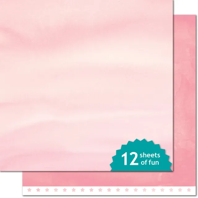 Lawn Fawn Lucky Penny Papier 12x12 12 Bogen Pfirsich