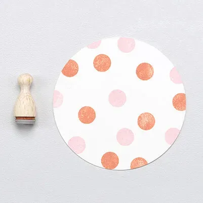 Perlenfischer Dot 10 mm Stempel 10x10 mm Muster
