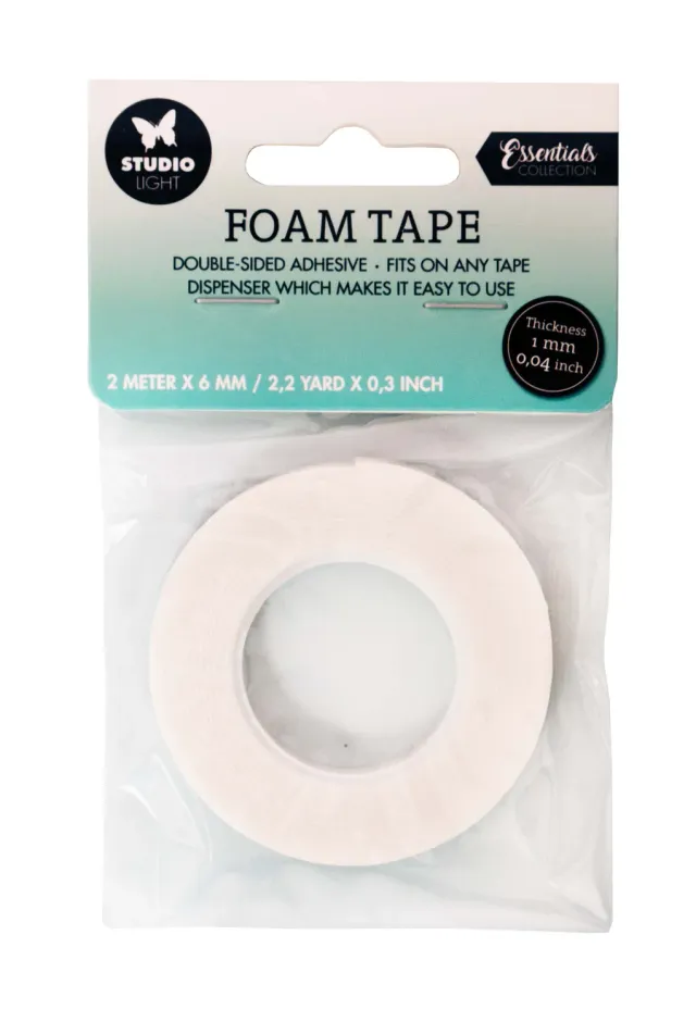 StudioLight Essentials Foam Tape Schaumklebeband 1 mm doppelseitig