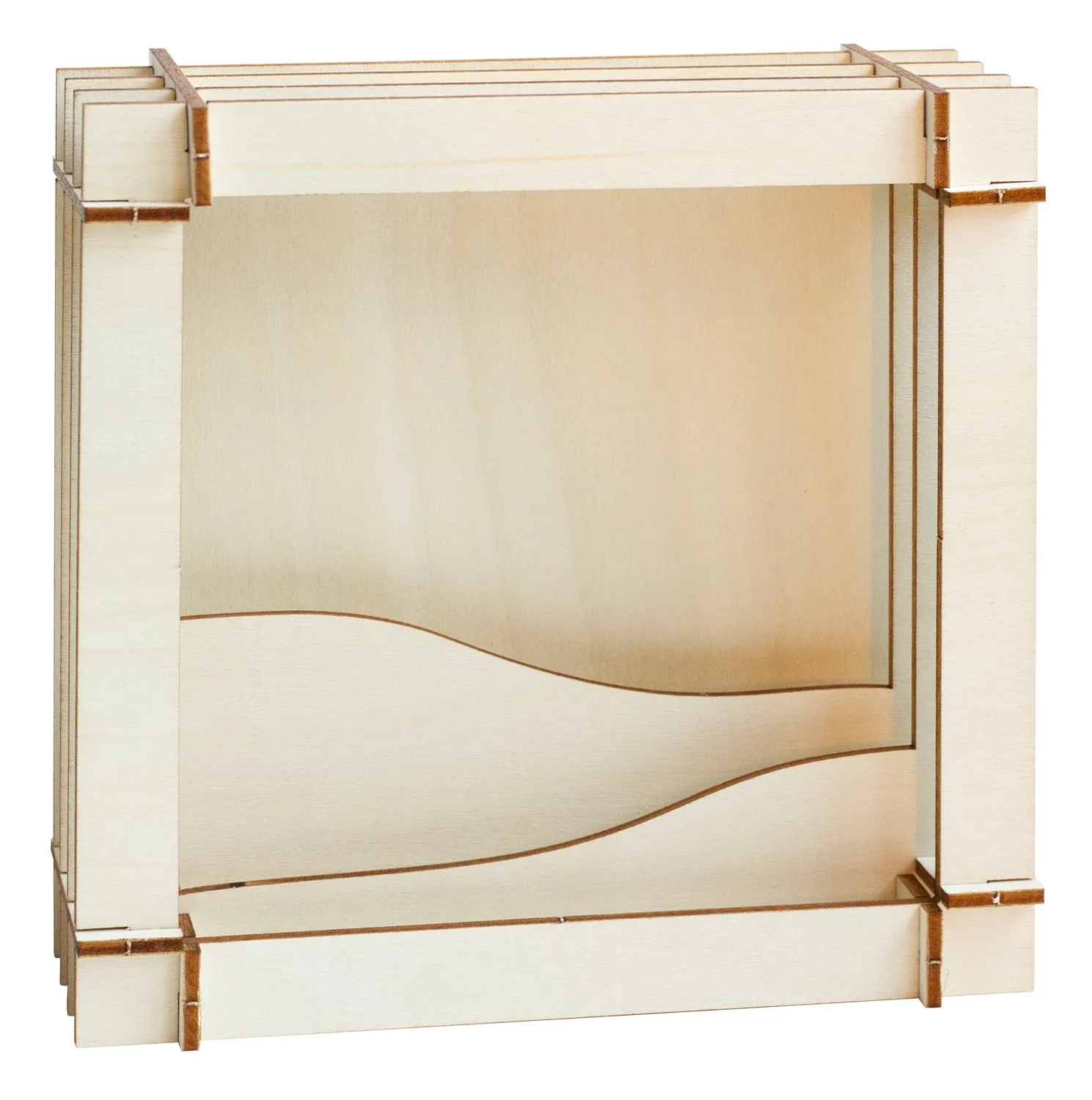 StudioLight Essentials Scenery Square Sperrholz 148mm