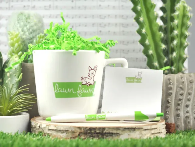 Lawn Fawn Smile Every Day Tasse 355ml weiß Geschenk