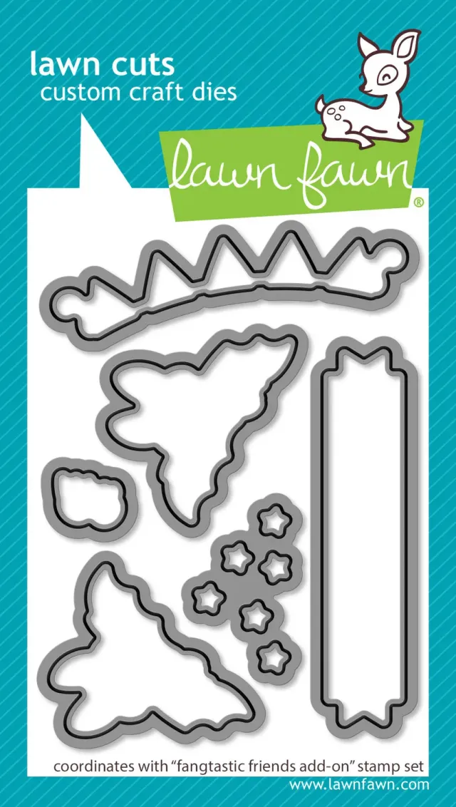 Lawn Fawn Fangtastic Friends Add-On Stanzschablonen
