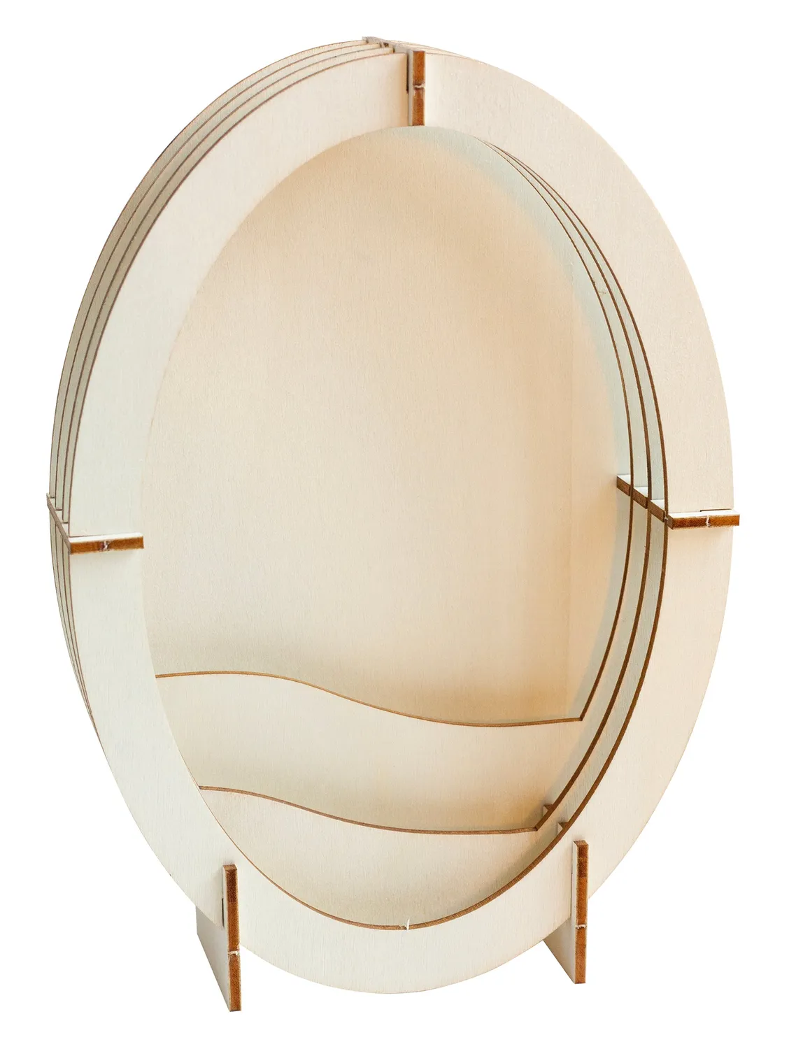 Studio Light Essentials Plywood Scenery Oval Holz 148 mm