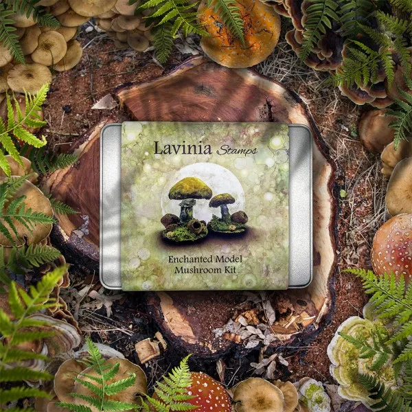 Lavinia Enchanted Mushroom Blue Light Modellbausatz