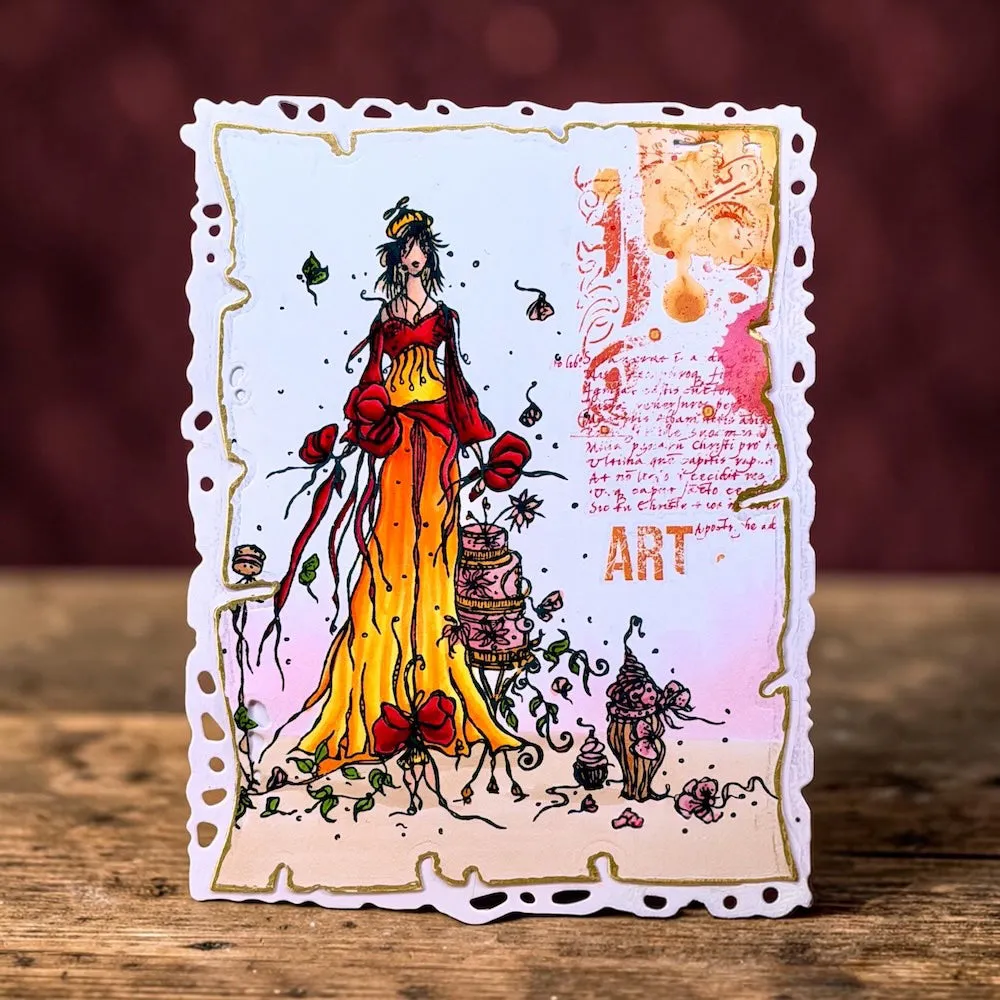 AALL and Create TP-1482 Sugar Atelier Clear Stamps A6 Patisserie