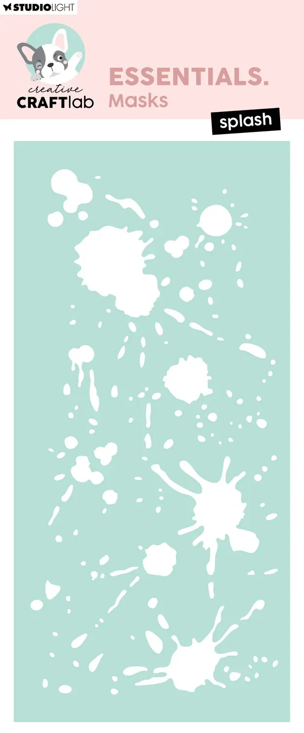 Creative Craftlab Essentials Splash Maske Schablone Spritzer