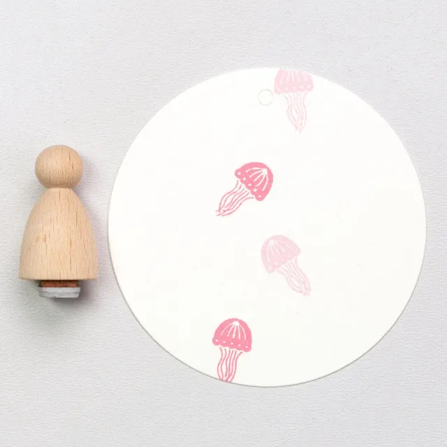 Perlenfischer Jellyfish small Stempel 17x9 mm Qualle