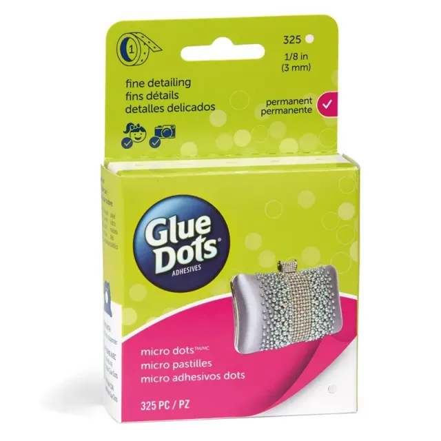 Lawn Fawn Glue Dots Clear Dot Roll Micro Klebepunkte 325 Stück