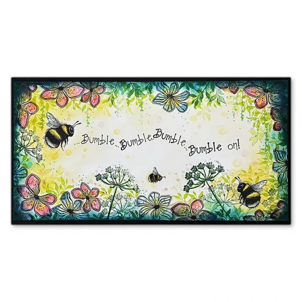 Lavinia Stamps Bumble Words Stempel Schriftzug