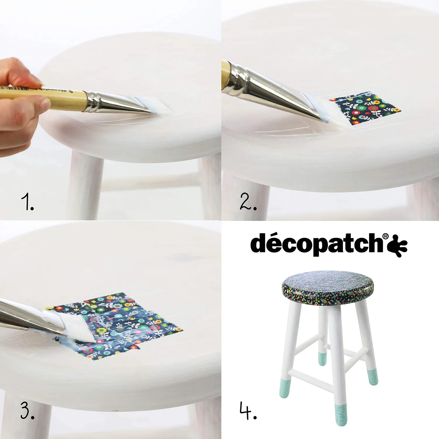 Décopatch Décopocket DP013O Papier 5 Bogen