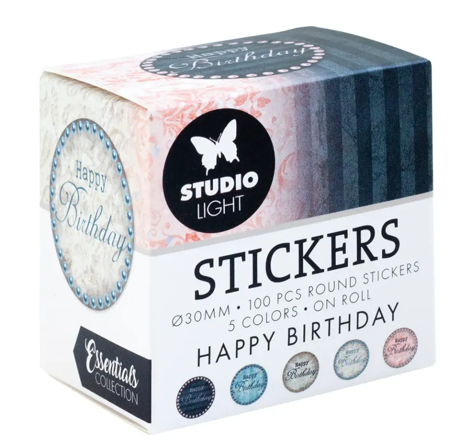 StudioLight Essentials Sticker Happy Birthday Geburtstag
