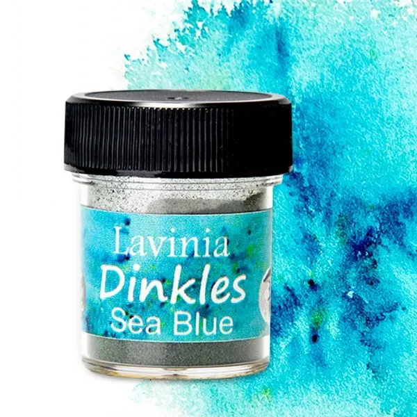 Lavinia Stamps Dinkles Tintenpulver Sea Blue 7,5 g transparent