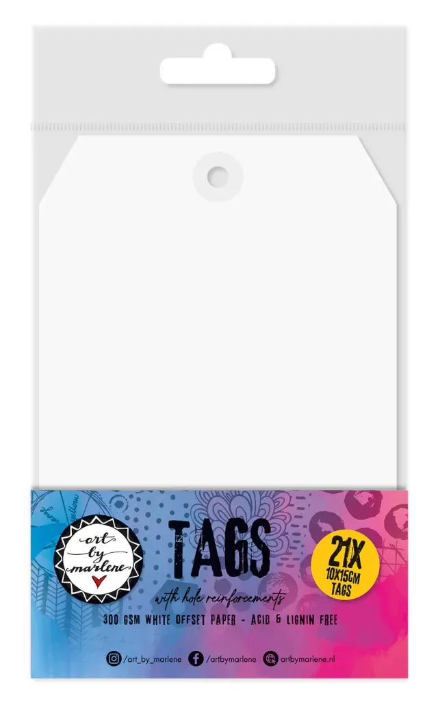 StudioLight Art by Marlene Essentials Tags 21 Teile Lochverstärkung