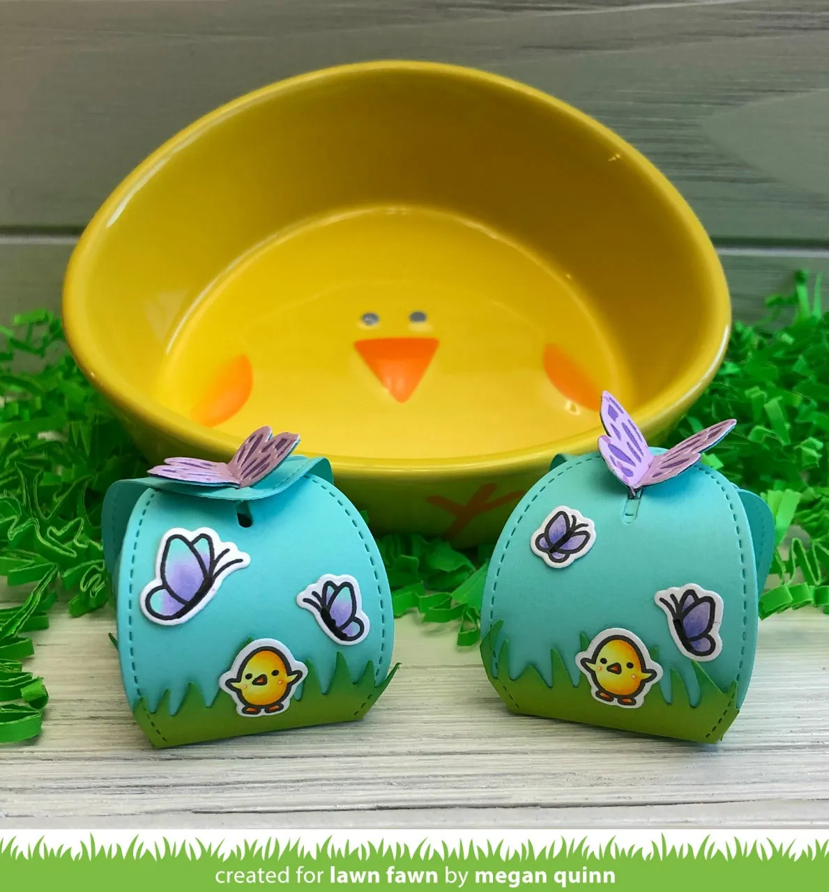 Lawn Fawn Butterfly Treat Box Stanzschablonen Box