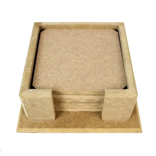Lavinia Stamps MDF Coaster Set Untersetzer 4-teilig