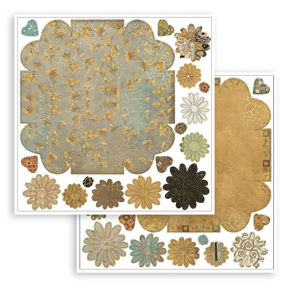 Stamperia Klimt SBPOP07 3D Papier Kit 10x15 cm