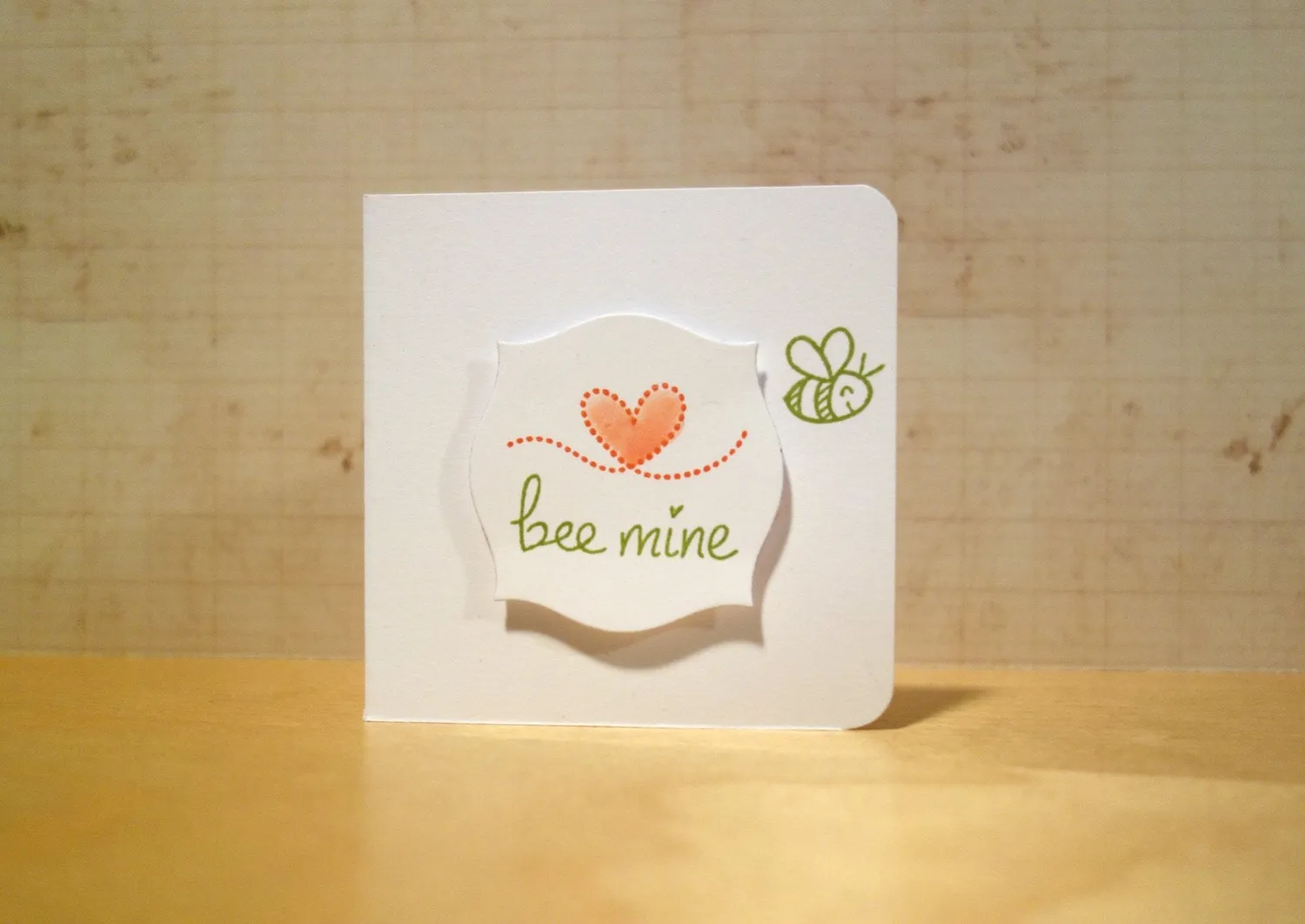 Lawn Fawn Bee Mine Clear Stamps Valentinstag Mini