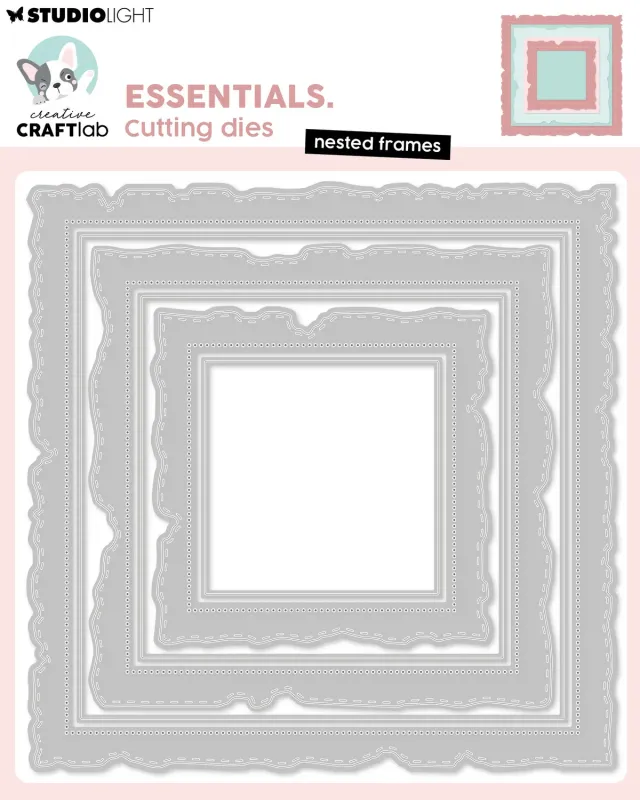 Creative Craftlab Essentials Nested frames Stanzschablonen Rahmen