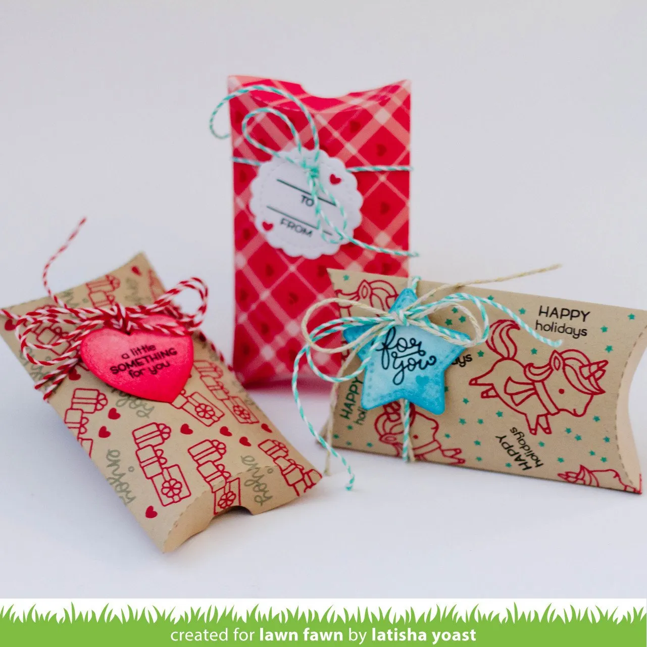 Lawn Fawn Tiny Tag Sayings Clear Stamps Geschenkanhänger Sprüche