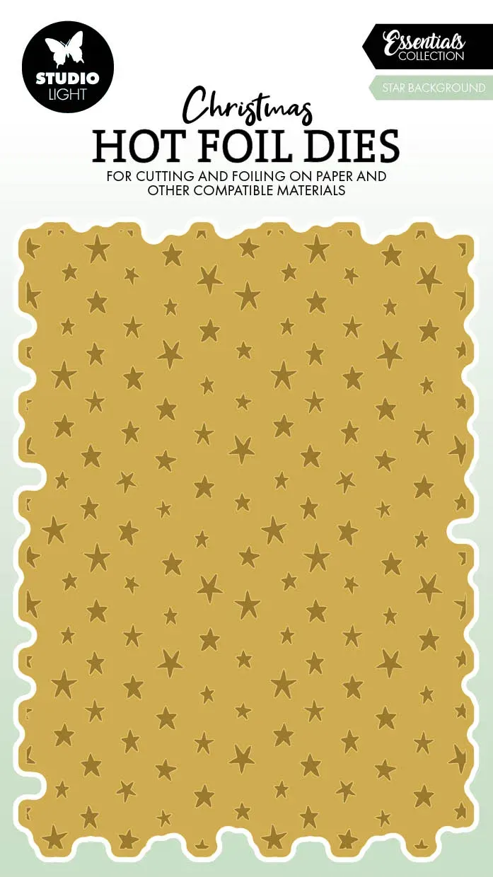 StudioLight Essentials Heißfolienplatte Star Background A6