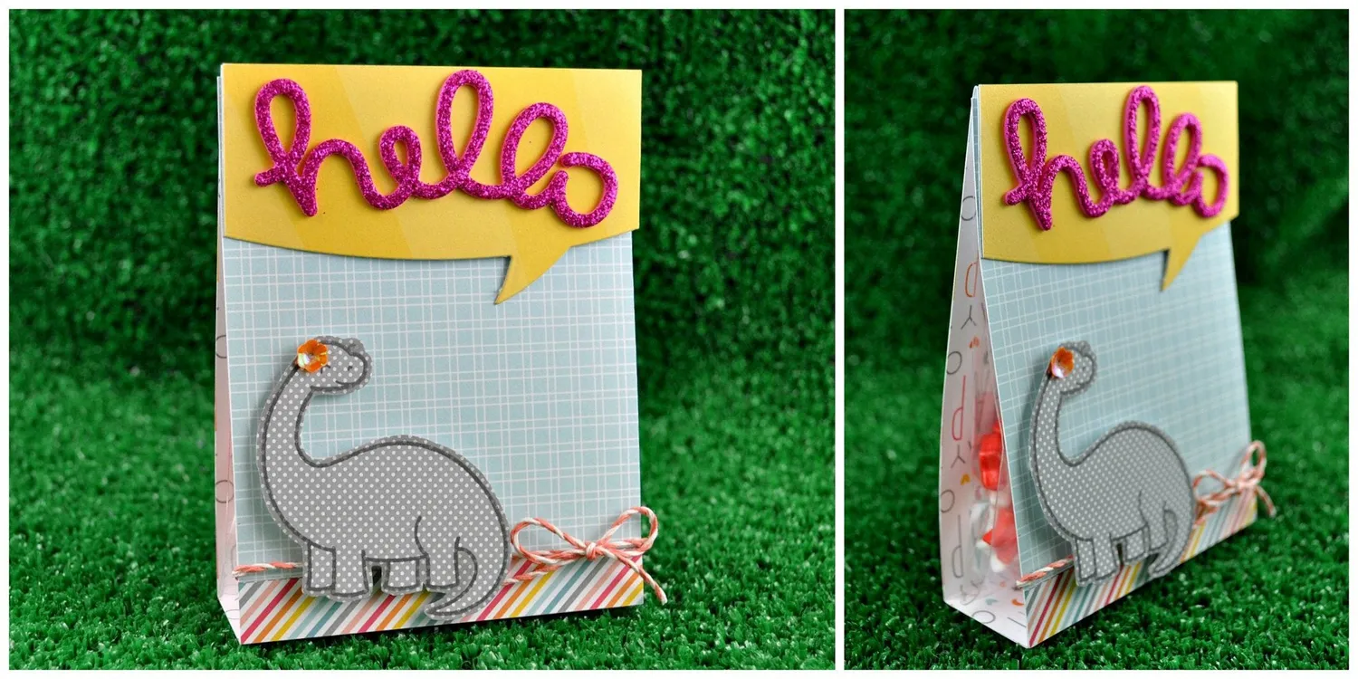 Lawn Fawn Critters from the Past Clear Stamps Dinosaurier