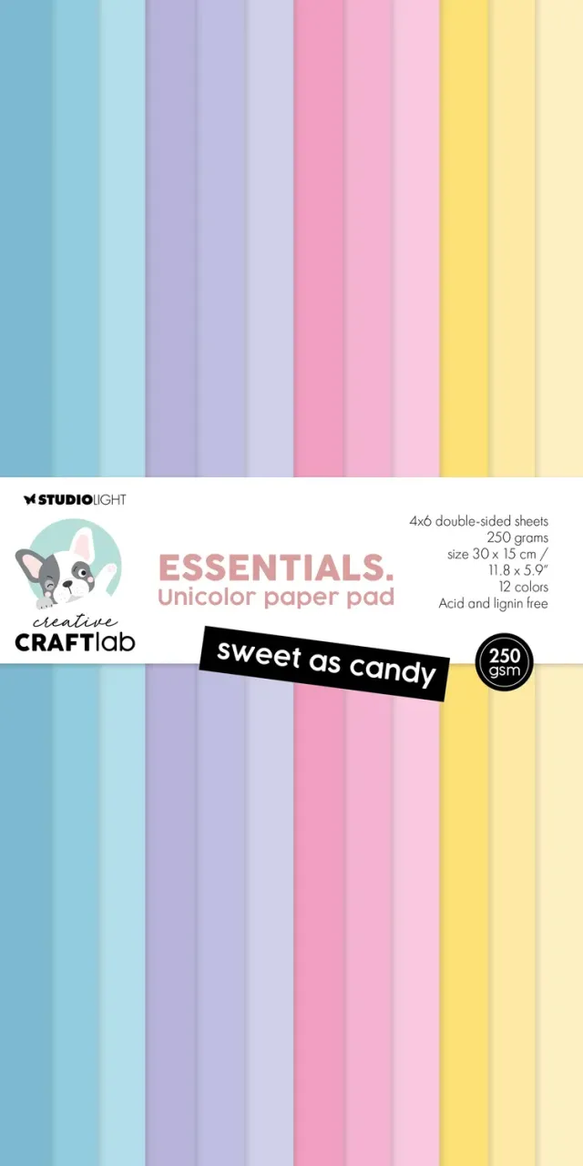 StudioLight Creative Craftlab Sweet as candy Papierblock