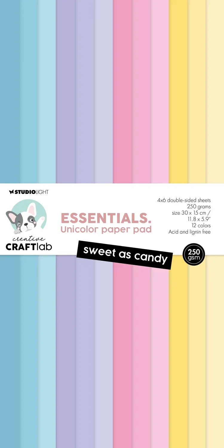 StudioLight Creative Craftlab Sweet as candy Papierblock