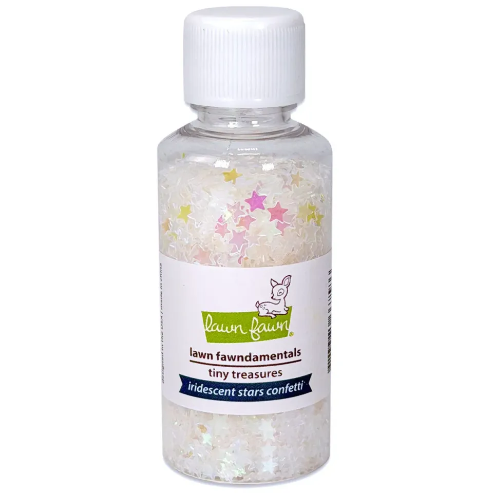 Lawn Fawn Tiny Treasures Iridescent Stars Streukonfetti