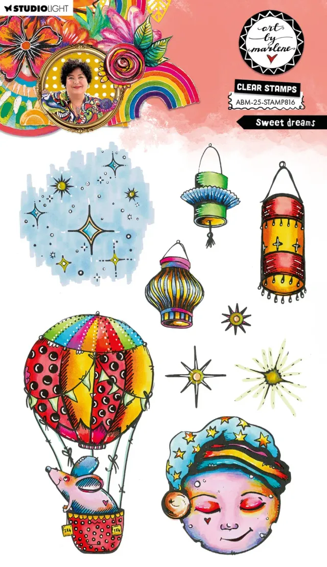 Art by Marlene 2025 Sweet Dreams Clear Stamp