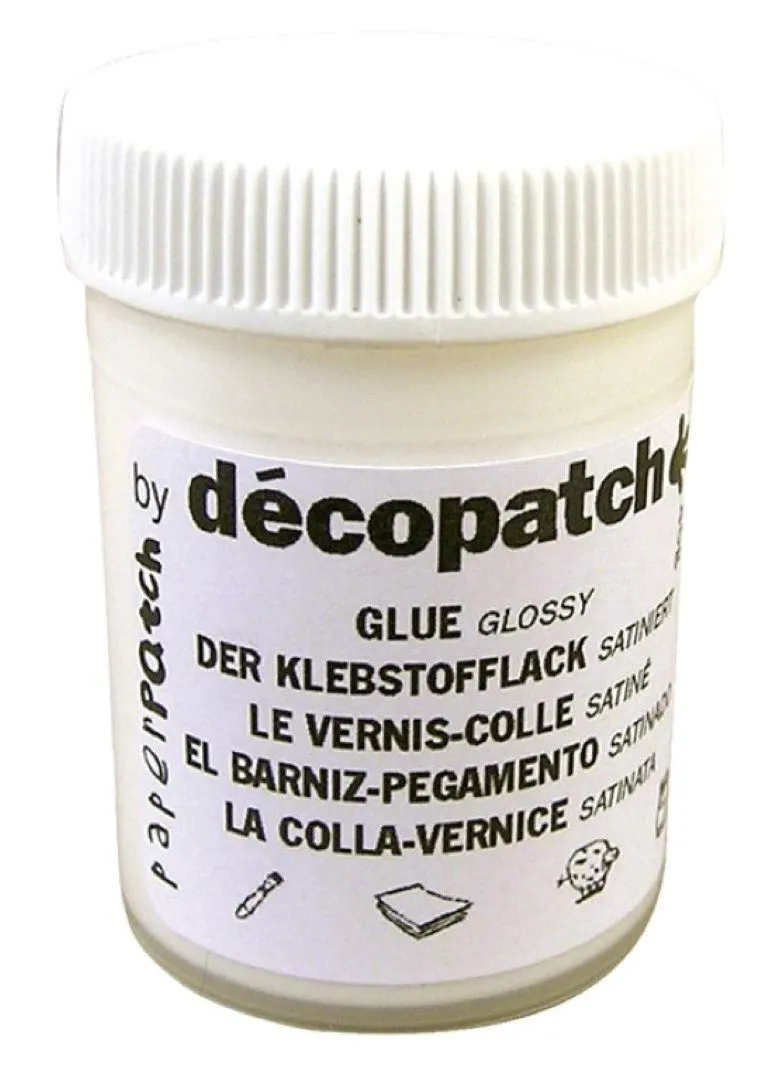décopatch KIT023C Bastelset Fruity Vase Kranich