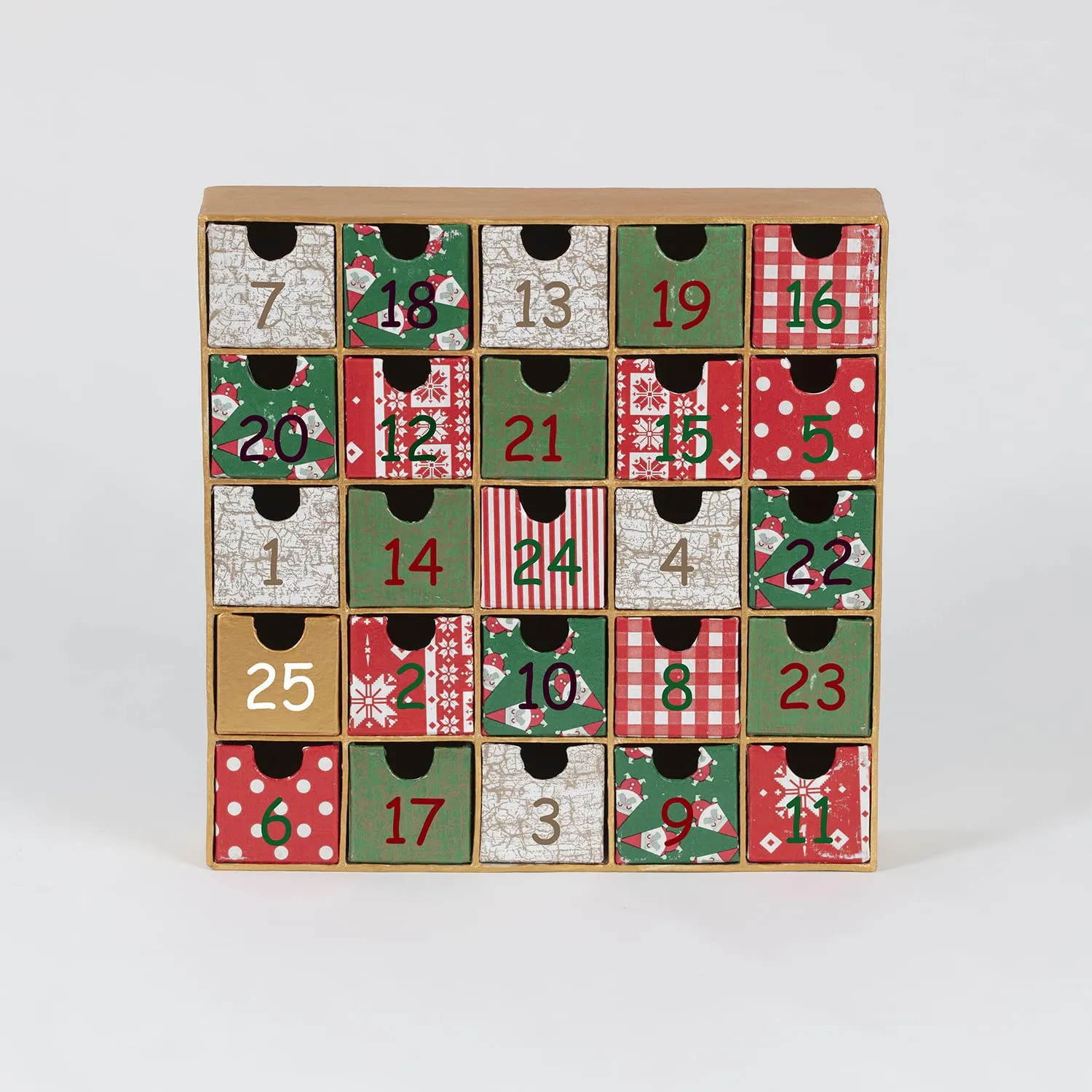 décopatch Adventkalender Kreativset 25 Fächer