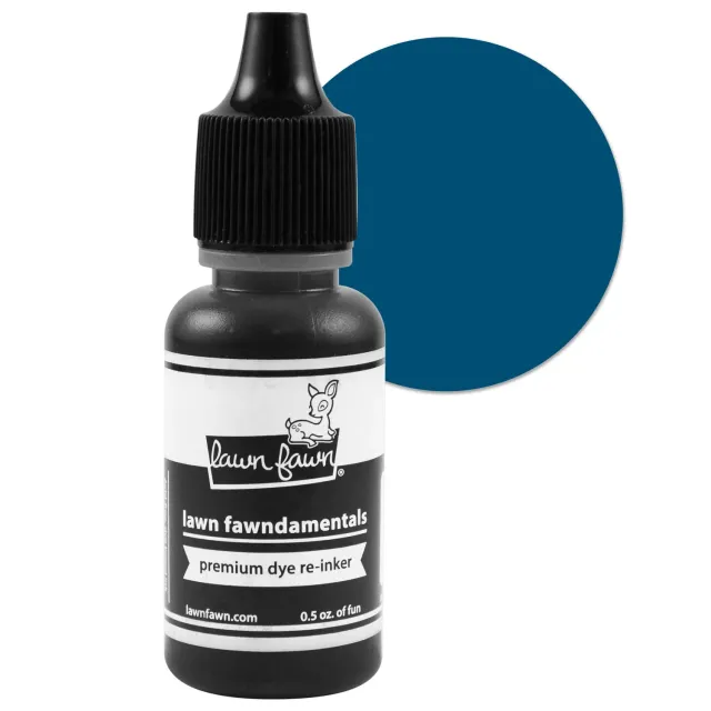 Lawn Fawn Deep Sea LF1067 Re-Inker Nachfüller 14 ml blau