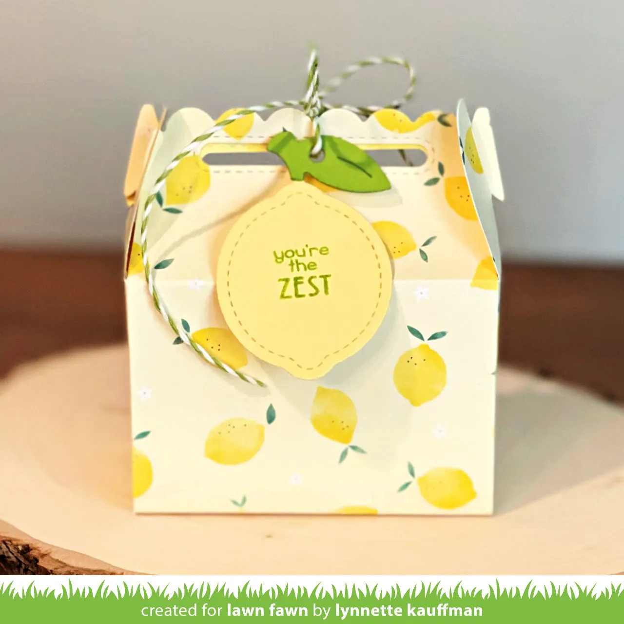 Lawn Fawn Fruit Tiny Tags Stanzschablone Obst Anhänger