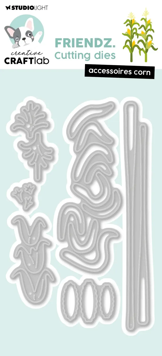 StudioLight Creative Craftlab Friendz Stanzschablone Accessoires Corn