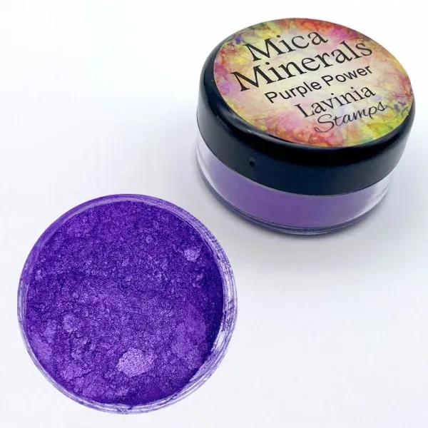 Lavinia Stamps Mica Minerals Purple Power Schimmer