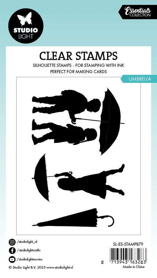 StudioLight Essentials Umbrella Clear Stamp Regenschirm