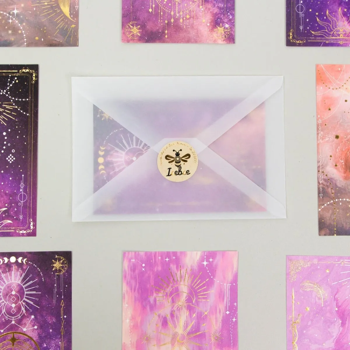 Ieebee Daybreak Star Materialpapier 15-teilig Scrapbooking