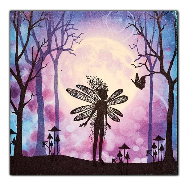 Lavinia Stamps Slender Mushrooms Mini Stempel schlank