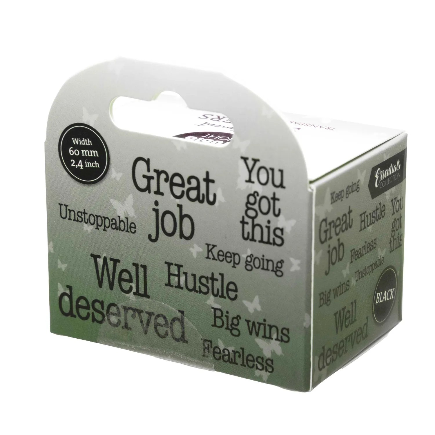 Studio Light Essentials Sticker Schwarz Big Wins 5 m