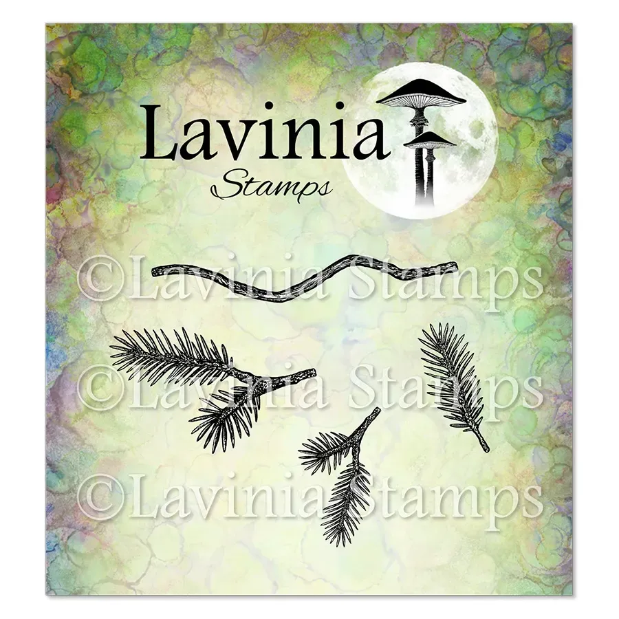 Lavinia-Stamps Starpine Stempel klar Winterbaum