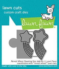 Lawn Fawn Reveal Wheel Shooting Star Add-On Stanze Stern