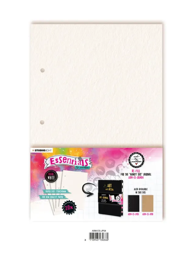 Art by Marlene Essentials Journal Pages White 170x240 20 Blatt