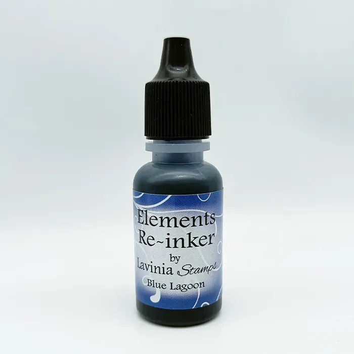 Lavinia Stamps Elements Re-Inker Stempelfarbe Blue Lagoon