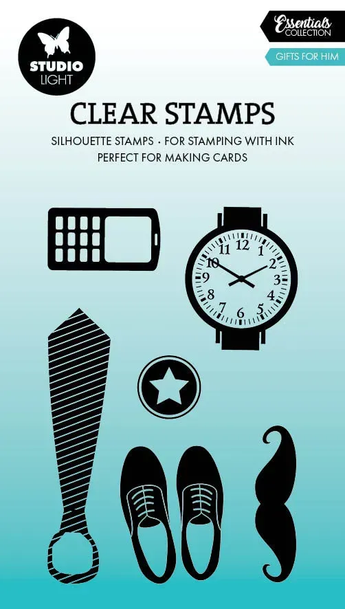 Studio Light Essentials Clear Stamp Gifts for Him