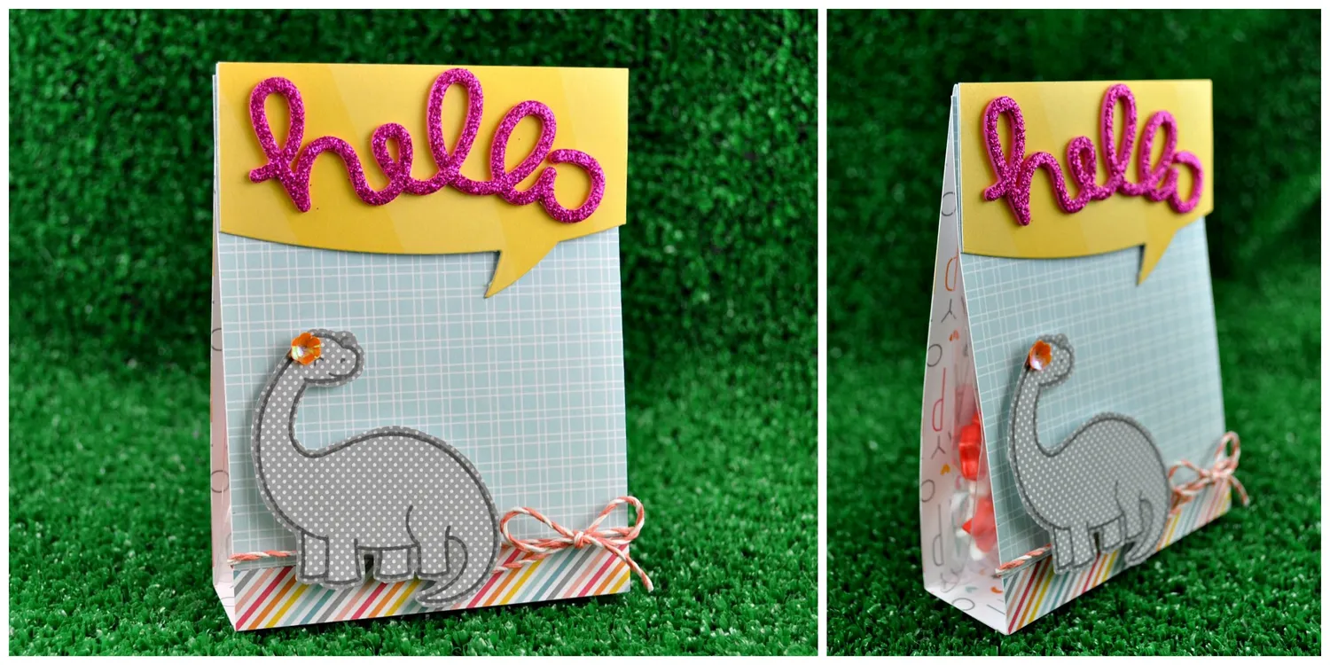 Lawn Fawn Speech Bubble Border Stanzen Sprechblasenrand